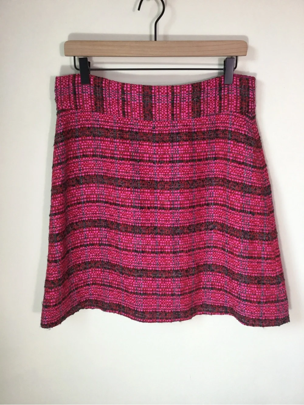 Kate Spade Wool and Silk Blend Tweed Mini Skirt